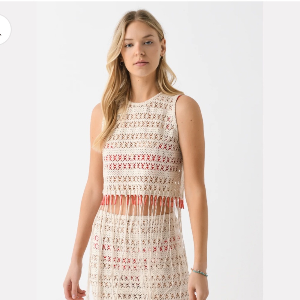 Anim Capri Crochet Cover-Up (Set)